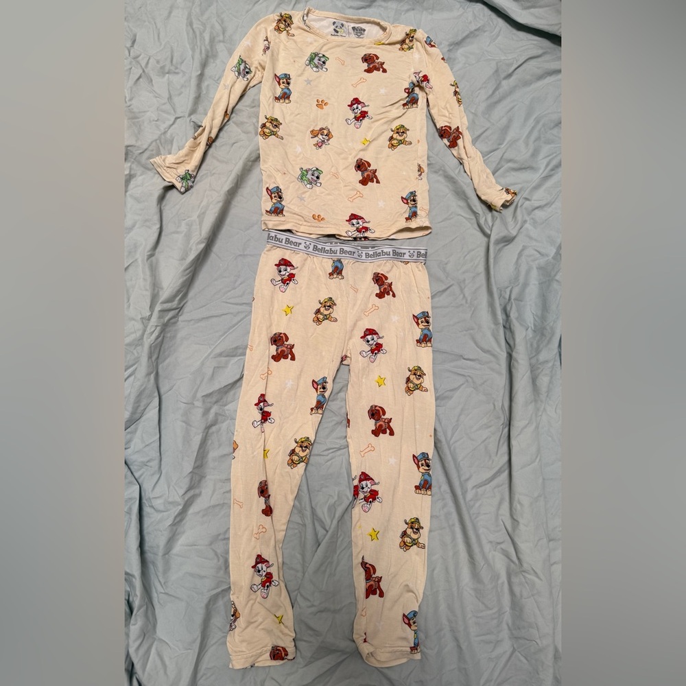 Bellabu Bear kids Paw Patrol pajamas